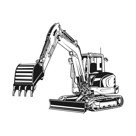 Kubota Mini Excavator Svg 